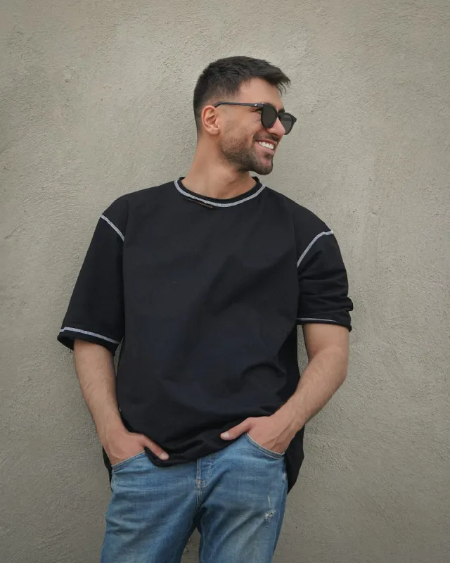 Oversized Drop-Shoulder Tee