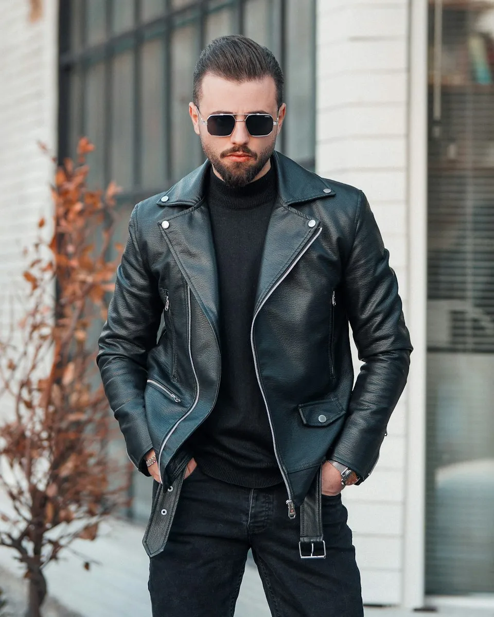 Moto Faux-Leather Jacket